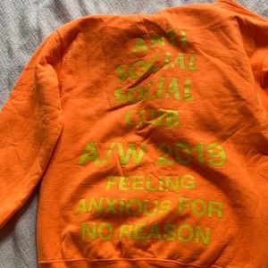 Anti social social club hoodie